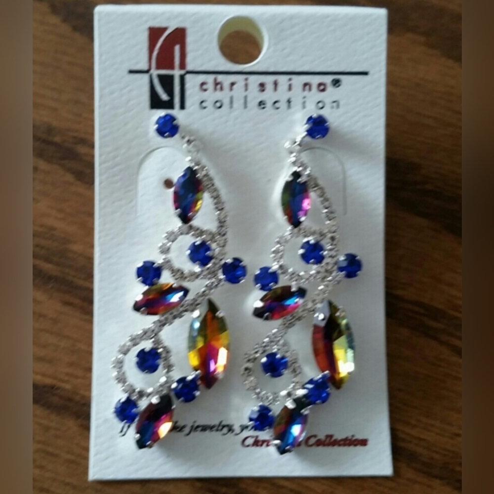 Nwt Christina collection earrings